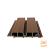 NewTechWood composiet co-extrusie wand bekleding Castellaton PRO65 3,3 x 18 x 390cm Ipé