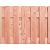 Geschaafd Douglas Scherm (19 pl.)  16 mm.  90 x 180 cm. Blank  1063113 =V
