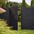 Elan Deur Excellent Zwart Gespoten Op Verstelbaar Stalen Frame 100 x 180 cm. 1064425 =V