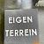 Tekst En Cijfertegels 30x30x6 Eigen Terrein Tegel