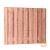 Fijnbezaagd Douglas Plankenscherm 19-planks 15 mm. 180 x 150 cm. Onbehandeld, Plank 14 cm. W42083 uitlopend