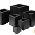 Bloembak Grandeloght Terrazzo Vierkant 50 x 50 x 50