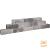 Linea Palissade 15x15x45 Getrommeld Gothic