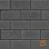 Laag á 0,82m2. Halve BKK 10,5x10,5x8 Zwart (72 stuks)