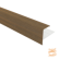NewTechWood Aluminium Co-Extrusie Eindprofiel Rhombus t.b.v. Wand Bekleding, 5x5x300 cm. Teak  10591