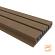 NewTechWood Composiet Co-Extrusie Wand Bekleding Castellation 50 Profiel, 2,5x19,6x290 cm. Teak  106