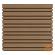 NewTechWood Composiet Co-Extrusie Wand Bekleding Castellation 4325 Profiel, 2,5x19,6x290 cm. Teak  1