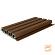 NewTechWood Composiet Wand Bekleding Rhombus Profiel, 3,3x21,5x230cm. Ipe