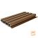 NewTechWood Composiet Co-Extrusie Wand Bekleding Rhombus Profiel, 3,3x21,5x230 cm. Teak
