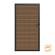 NewTechWood Co-Extrusie Composiet Deur In Aluminium Frame, Horizontaal Triple, 100x195cm. Teak