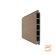 NewTechWood Co-Extrusie Composiet Schermplank, 2,1x16x180cm. Teak