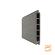 NewTechWood Co-Extrusie Composiet Schermplank, 2,1x16x180cm. Silver Gray