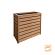 NewTechWood Plantenbak, 80x85x38cm. Teak