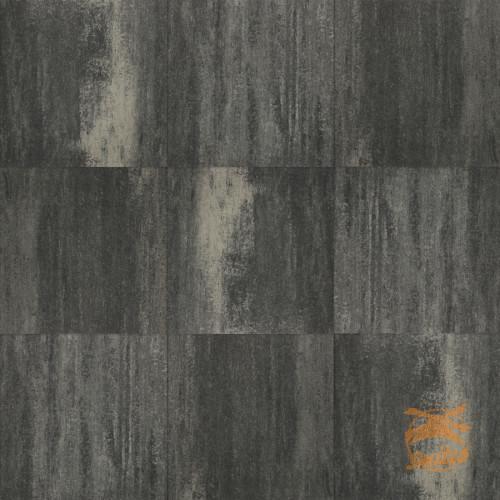 Terrastegel+ 60x60x4 cm Grijs/Zwart