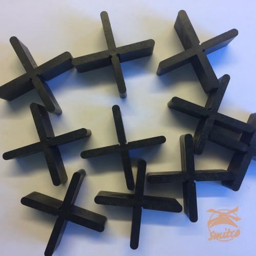 Voegkruizen Zwart 5 mm. (100 st.)