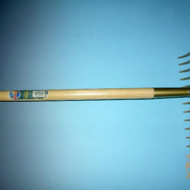 Tuinhark Met 12 Gebogen Tanden  Essen Steel 170 cm.