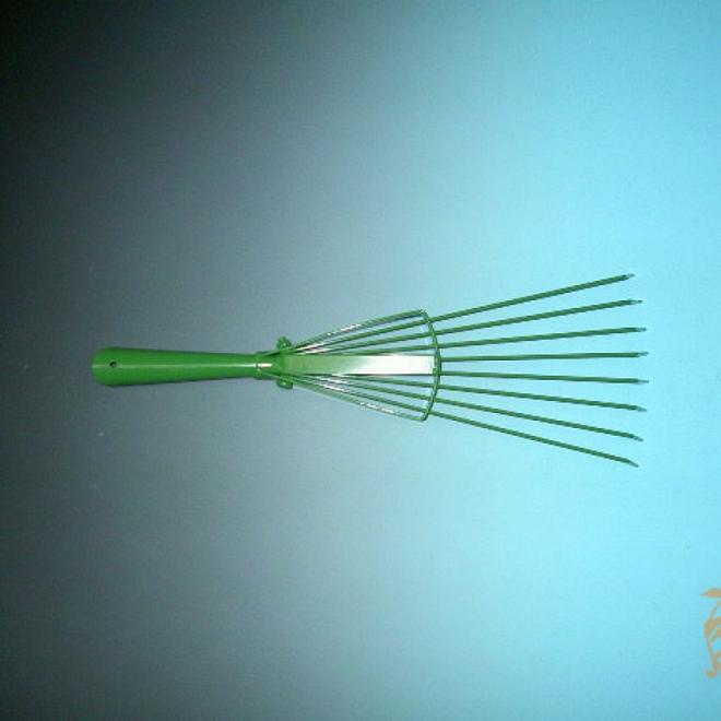 Bladhark Profi  8 Tanden Met Steel 150 cm.