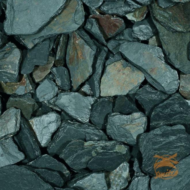 Zak Black Slate 15-30mm.  20kg.
