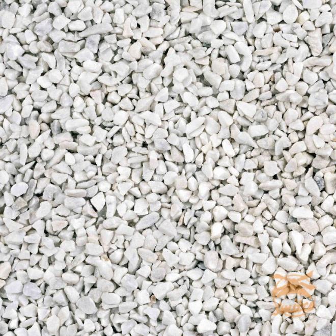 MINI Big-Bag Carrara Split 8-12mm. ca. 500kg.
