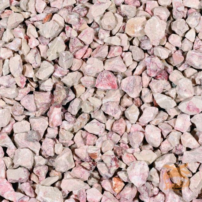 Mini Big-Bag Marbre Rose Split 10-20mm. ca. 500kg.