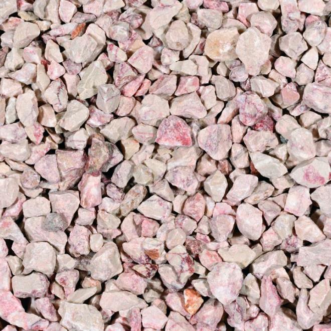 Mini Big-Bag Marbre Rose Split 10-20mm. ca. 500kg.