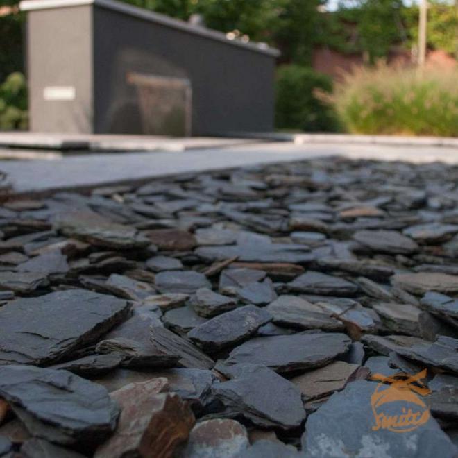 BIG-BAG Black Slate 30-90mm. ca.1300kg.