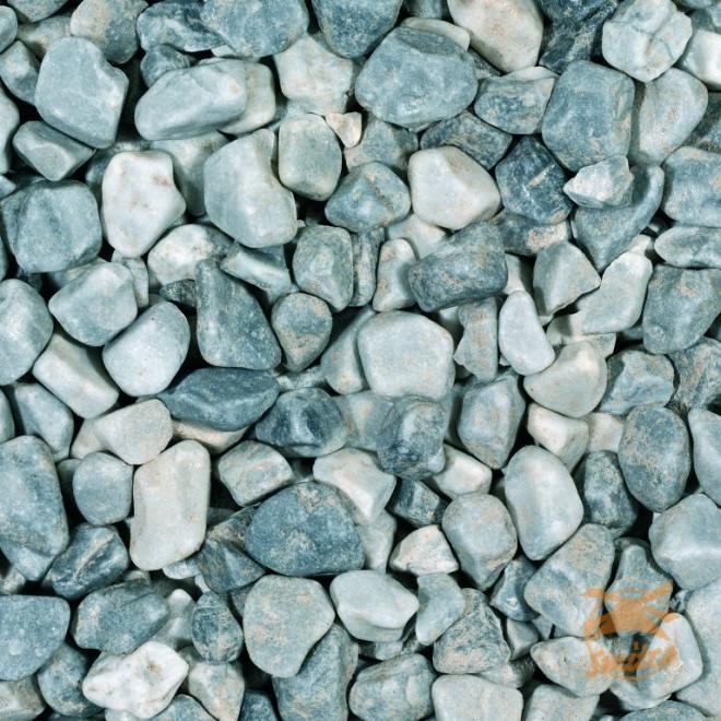 MINI Big-Bag Icy-Blue ROND Getrommeld 8-16mm. ca. 500kg.