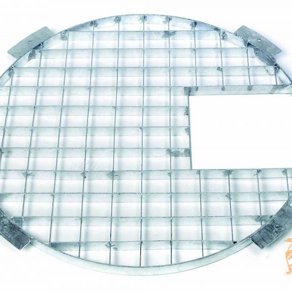 Stalen Roosters ø 81 cm.  op = op