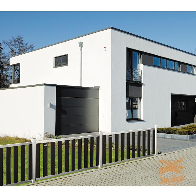 WPC Design Tuinhek 80x180cm. Antraciet