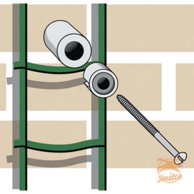 Panofix  Groen  20mm. (6st.)