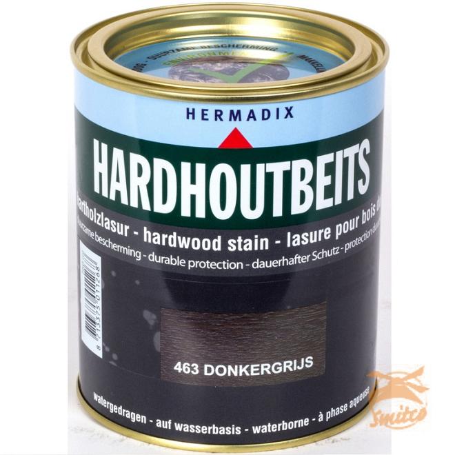 Hardhoutbeits 463 Donker-Grijs 750 ml.