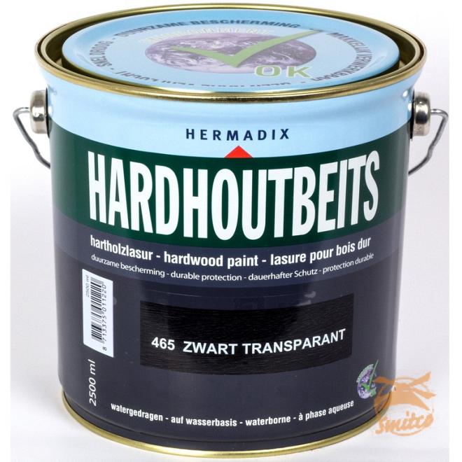 Hardhoutbeits 465 Zwart TR. 2500 ml.
