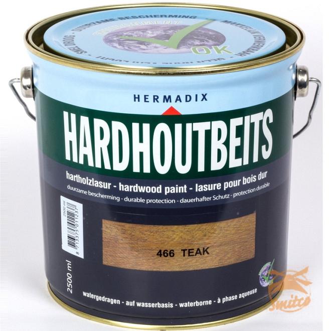 Hardhoutbeits 466 Teak  2500 ml.