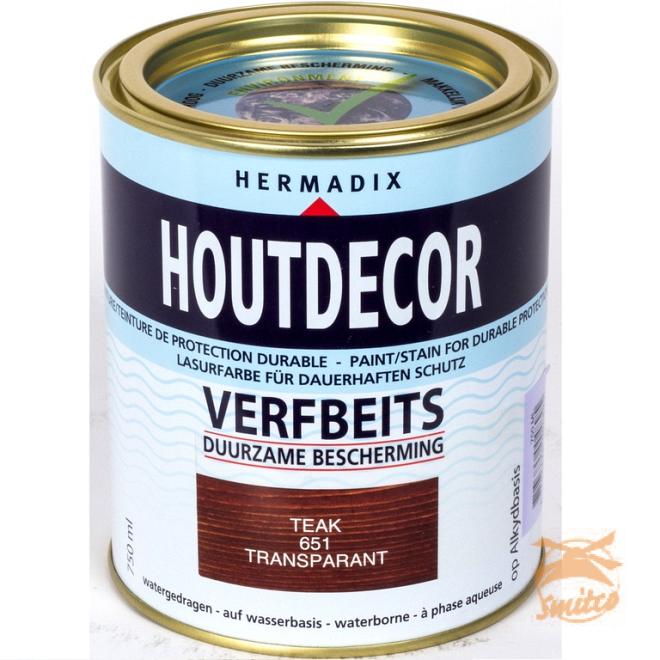 Houtdecor Transp. 651 Teak  750ml.