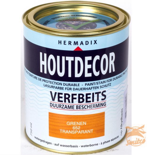 Houtdecor Transp. 652 Grenen 750ml.