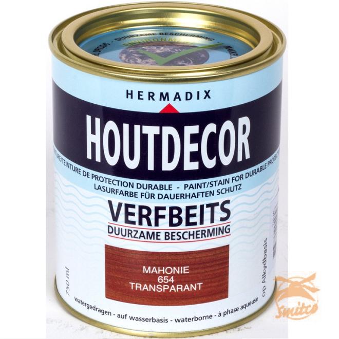 Houtdecor Transp.654 Mahonie  750ml.
