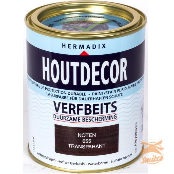 Houtdecor Transp. 655 Noten   750ml.