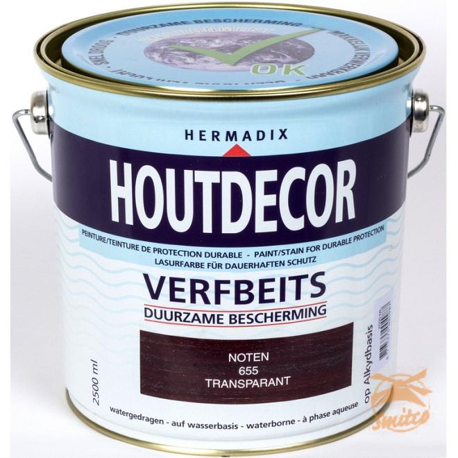 Houtdecor Transp. 655 Noten  2500 ml.