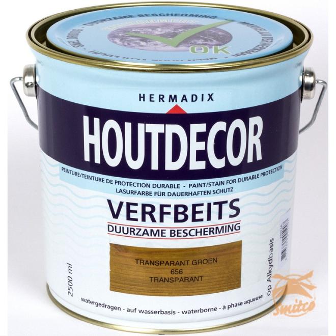 Houtdecor Transp. 656 Groen 2500 ml.