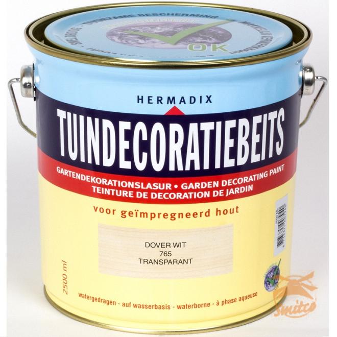 Tuindecoratiebeits 2.5 ltr. 765 Dover Wit