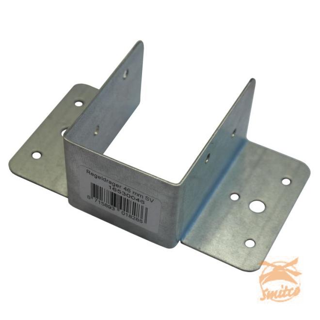 Regeldrager 46 mm. Verzinkt