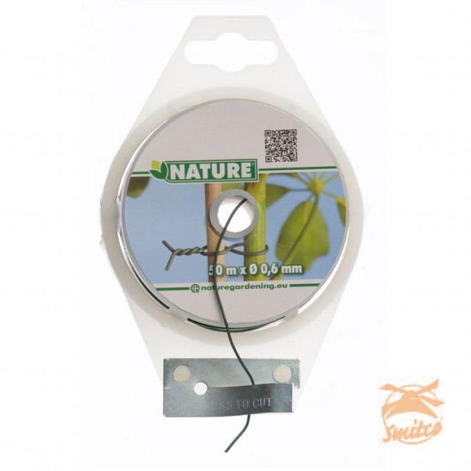 Binddraad Plastafix Groen  50mtr.x0,8mm.