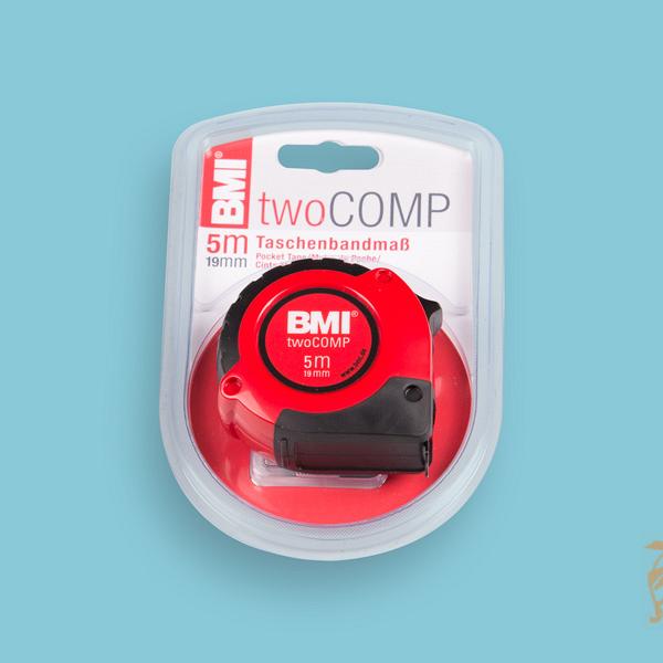 BMI Rolbandmaat Two Comp 5mtr.