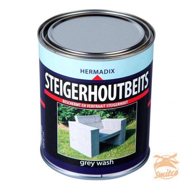 Steigerhoutbeits 750ml. Grey Wash