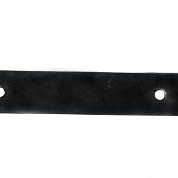 Heng Verstelbaar Zwart   670x40x5mm.