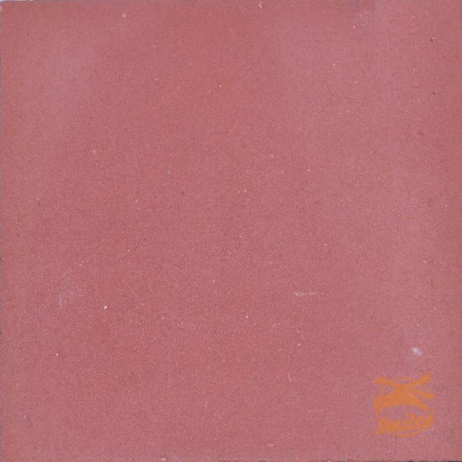 Betontegel 40x40x5cm. Rood