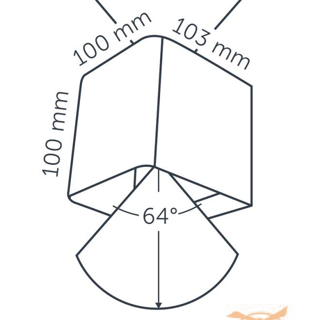 ACE UP-DOWN 100-230V Dark Grey