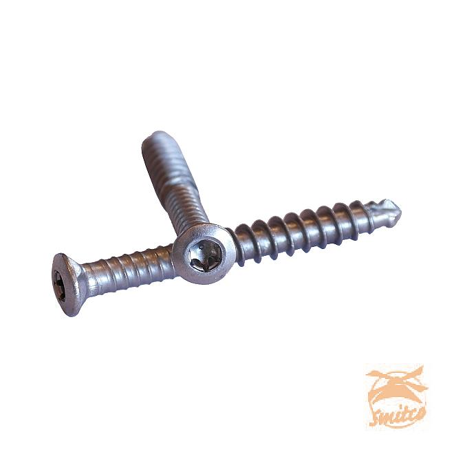 Schroeven Assy  RVS Vlonderschroef /Boorkop 5,5x40 (125 st.)