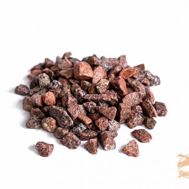 9 m3. Granietsplit Rood 8-16 Los Gestort