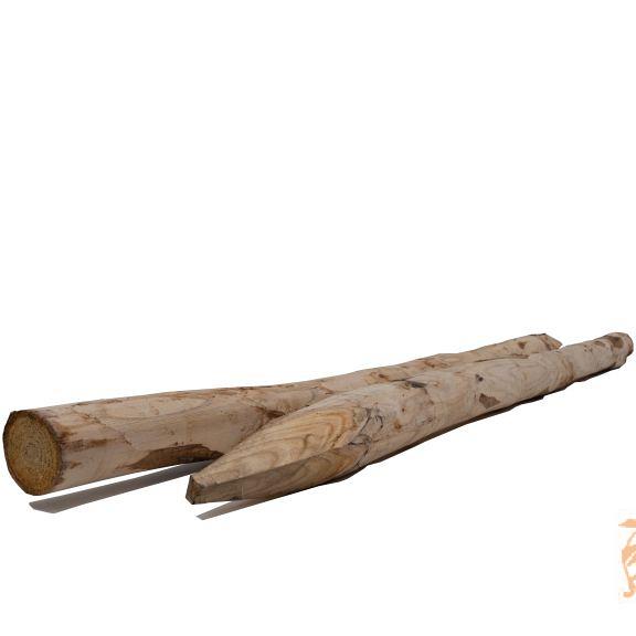 Kastanje Schapenhekpaal 8-10 x 250 cm.